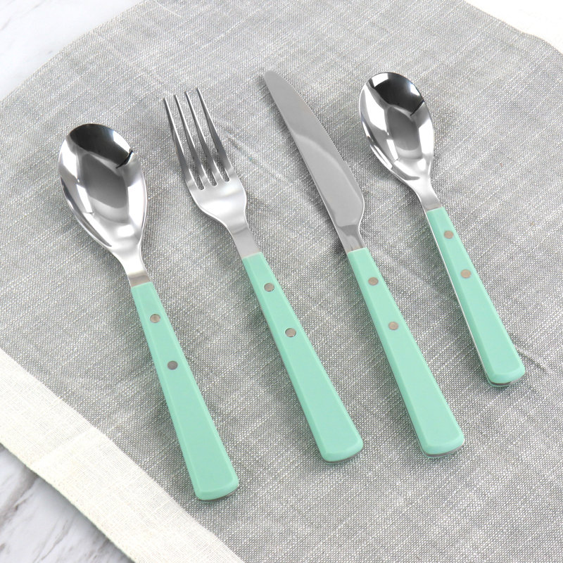 Martha Stewart Garden Cottage 16 Piece Flatware Set, Service for 4