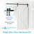 Standard Single Door Barn Hardware Kit (Not Include Door)-44442766