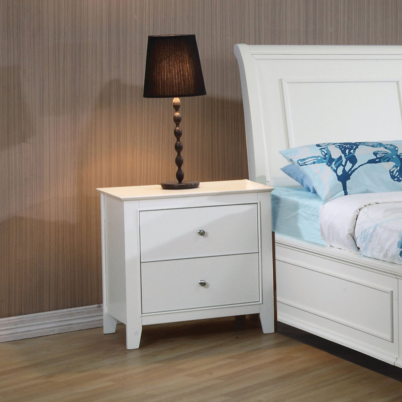 Ensemble de chambre à coucher avec lit plateforme en babeurre Honoria_5 pièces, Complète