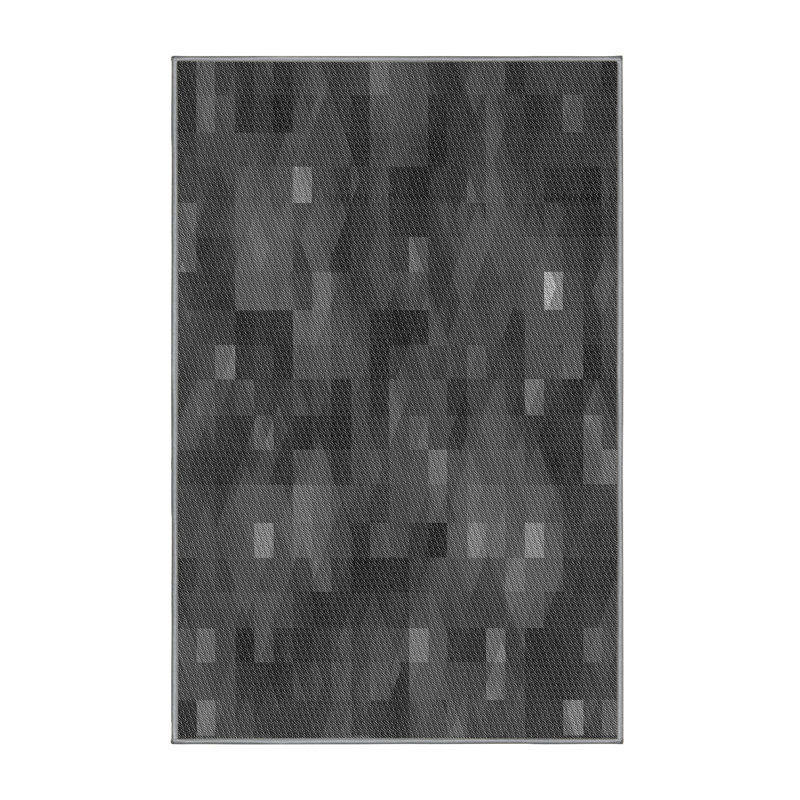 Zakir Geometric Indoor Rug, Rectangle 2' x 4'