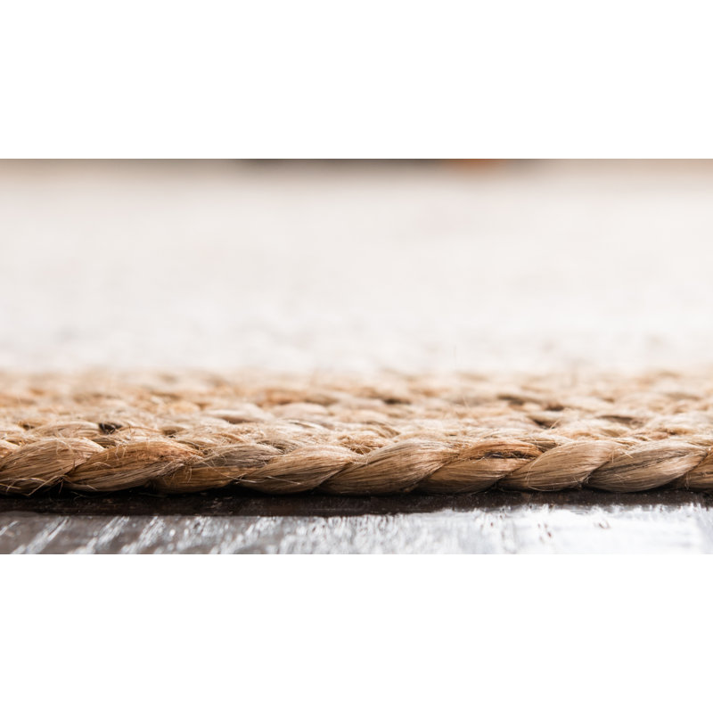 Swarthout Hand Braided Indoor Rug, Oval 5'1" x 8'