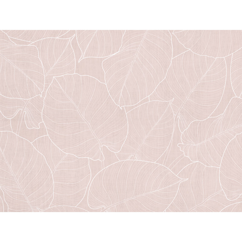Amiyla Vinyl Machine Printed Area Rug, Rectangle 3'3.4" x 4'4.4"