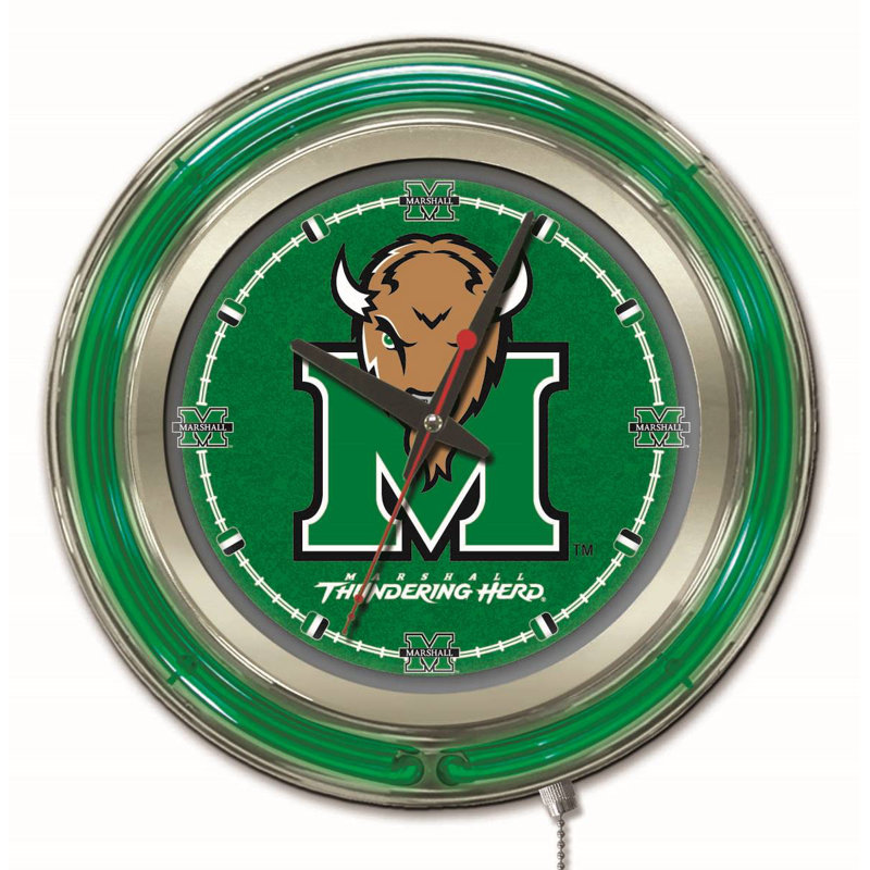 Horloge murale 15 po NCAA, Marshall