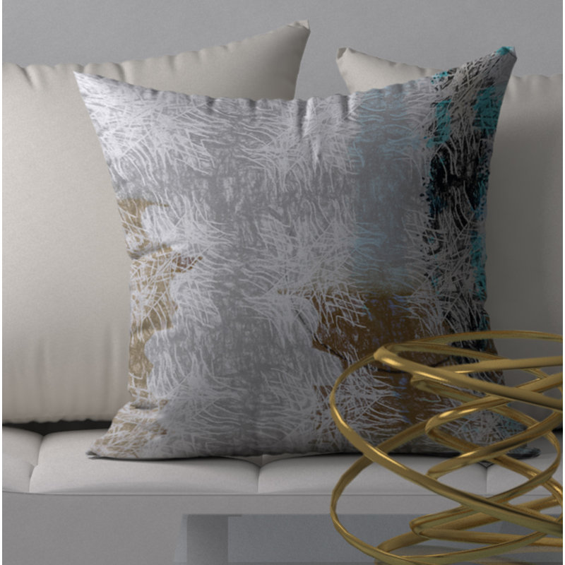 Housse et insert de coussin carré Connoisseur, 24" X 24"