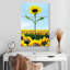 Tournesol Harnek au-dessus des tournesols-108549940