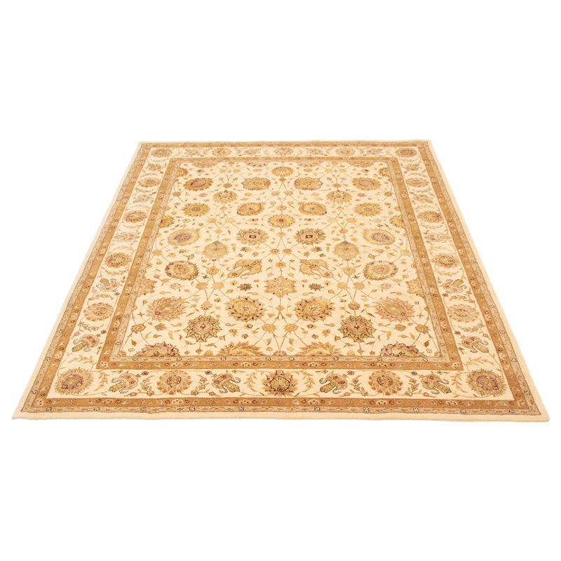 Tapis crème Tabriz 7 pi 9 po x 10 pi 0 po
