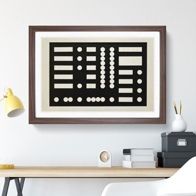 Composition Vol.5 by Sophie Taeuber-Arp - Picture Frame Graphic Art