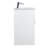 Moore 18'' Single Bathroom Vanity with Engineered Marble Top-515726639