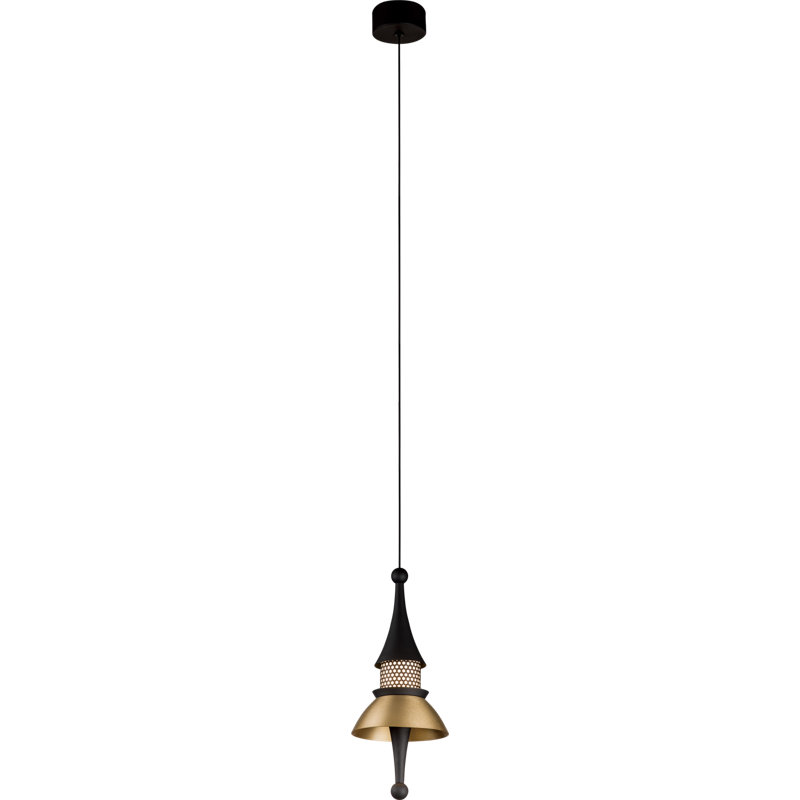 Luminaire suspendu conique à 1 lumière Marielouise