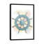 «Watercolor Ship's Wheel», reproduction sur toile tendue-28451614-72406896-72406897