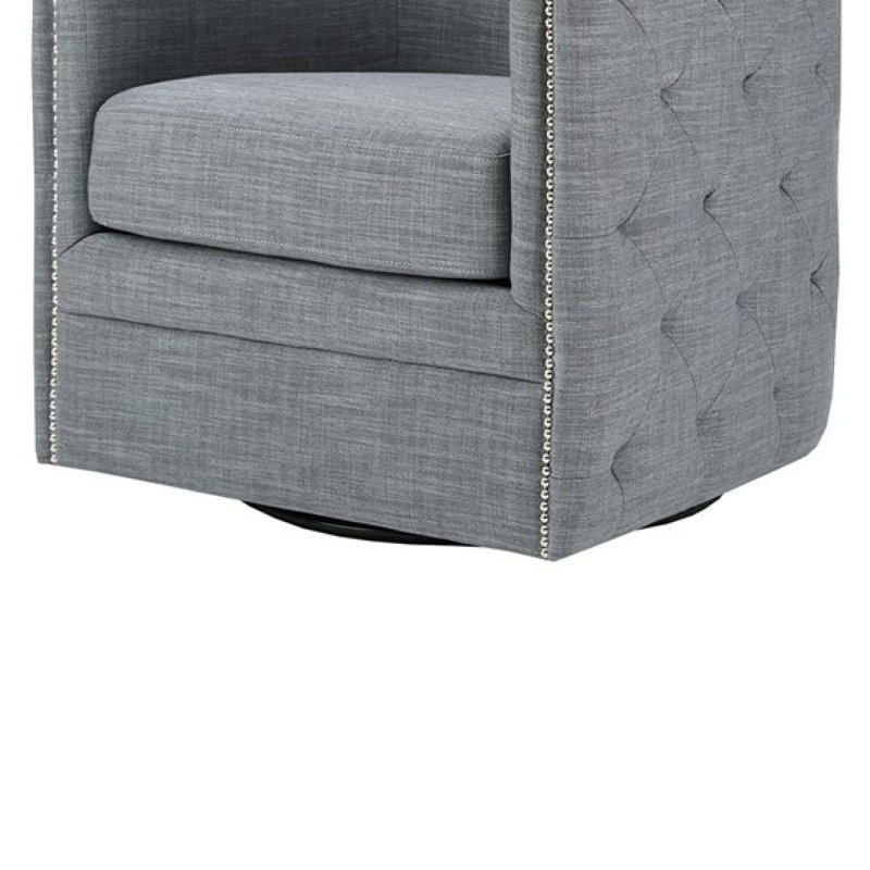 Fauteuil pivotant Capstone, Gris