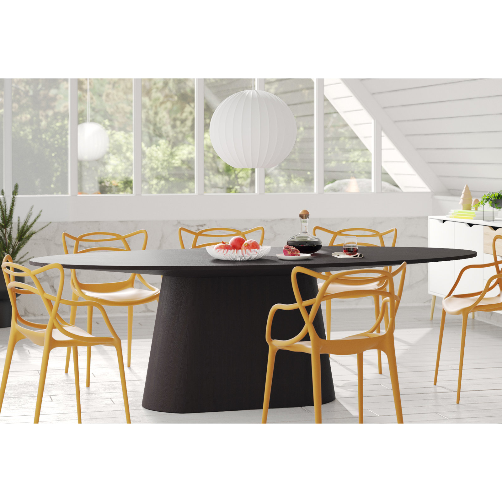 Masters Armchair, Mustard
