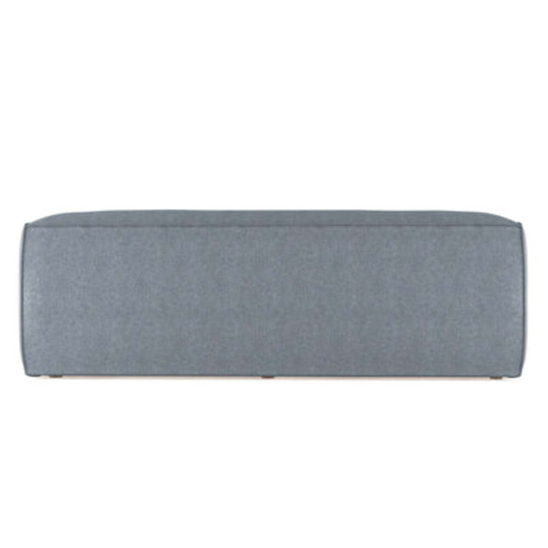 Varick Oversize Track-Arm Sofa with Flange, 30" H x 96" W x 41" D, Vintage Leather Graphite, Weathered