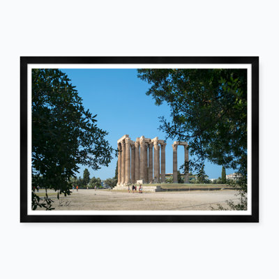 Jupiter Framed By Olive Trees Print
