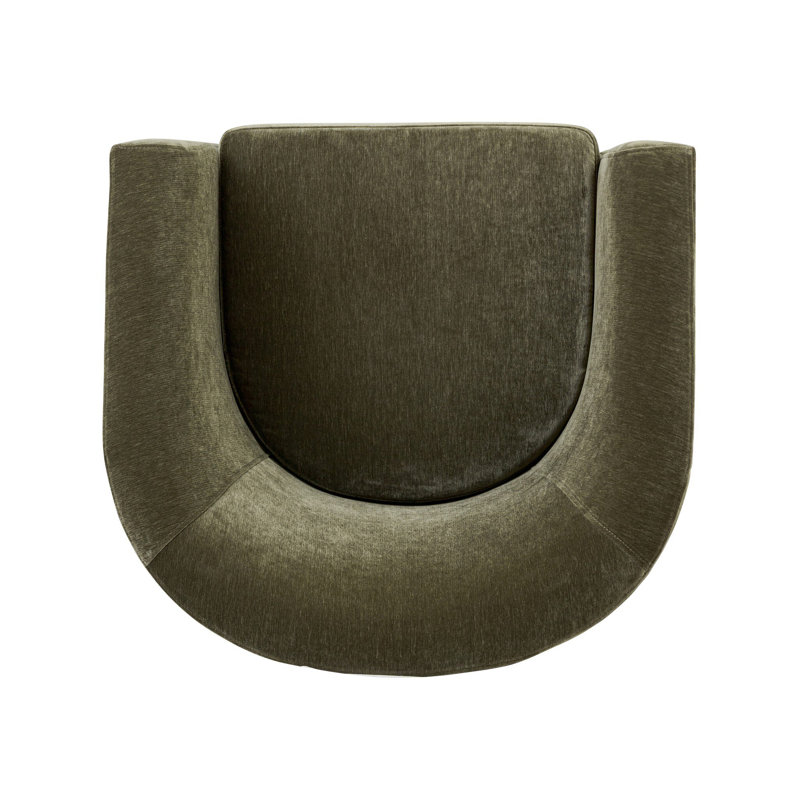 Jett Swivel Chair-Monument Grey, Moss