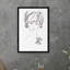 Iris Portrait - Picture Frame Print