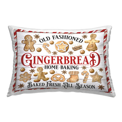 Coussin décoratif Old Fashioned Gingerbread