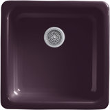 IronTones® 20.875" x 20.875" x 10" Top-/Under-Mount Single-Bowl Kitchen Sink