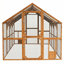 Grand poulailler extérieur en bois 110 po-1492068589