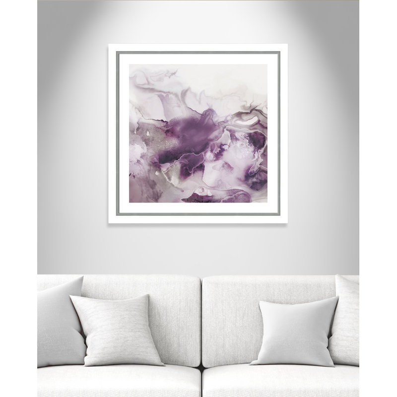 Swerve Lavender " Swerve Lavender ", 34.25' H x 34.25" W x 1.13" D
