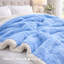 Couverture luxueuse en molleton réversible avec revers en sherpa-124813240-124813242