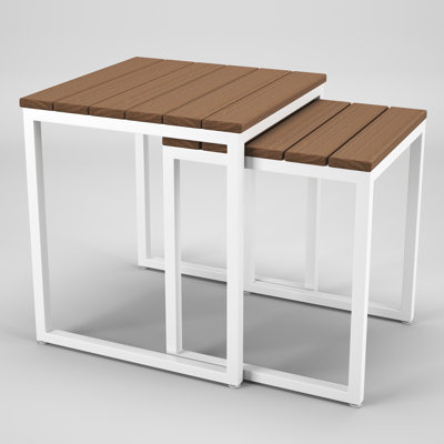 Table d'appoint d'extérieur Townsend Nseting