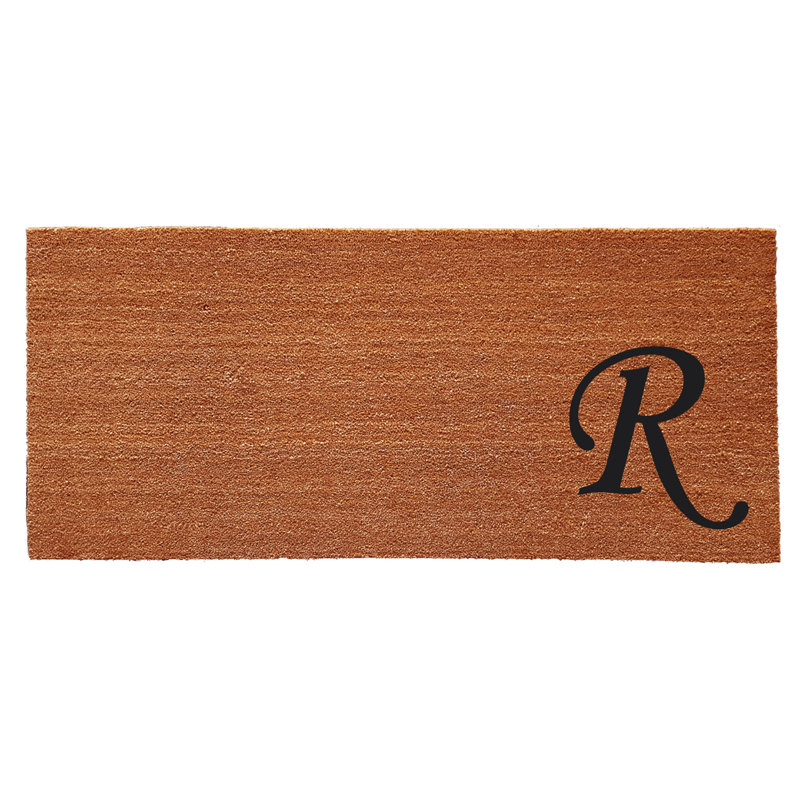Tapis d'entrée antidérapant Zebrowski, R, Rectangle 2 pi x 4 pi