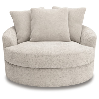 Snodoodle Oversized Swivel Accent Chair