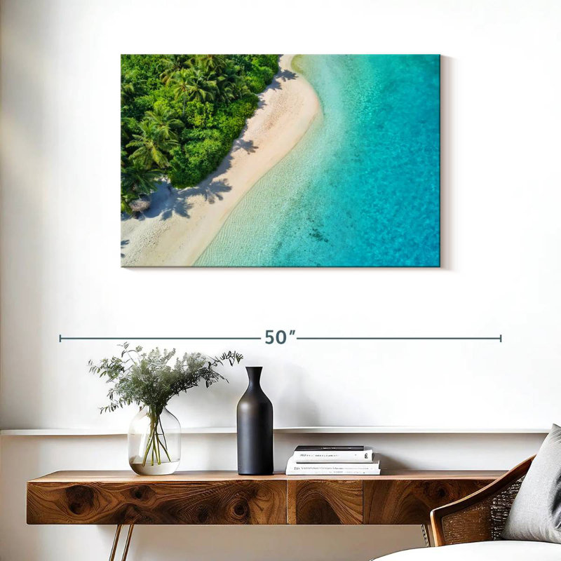 Île d'été Gillard Maldives, H 24 po x l 36 po