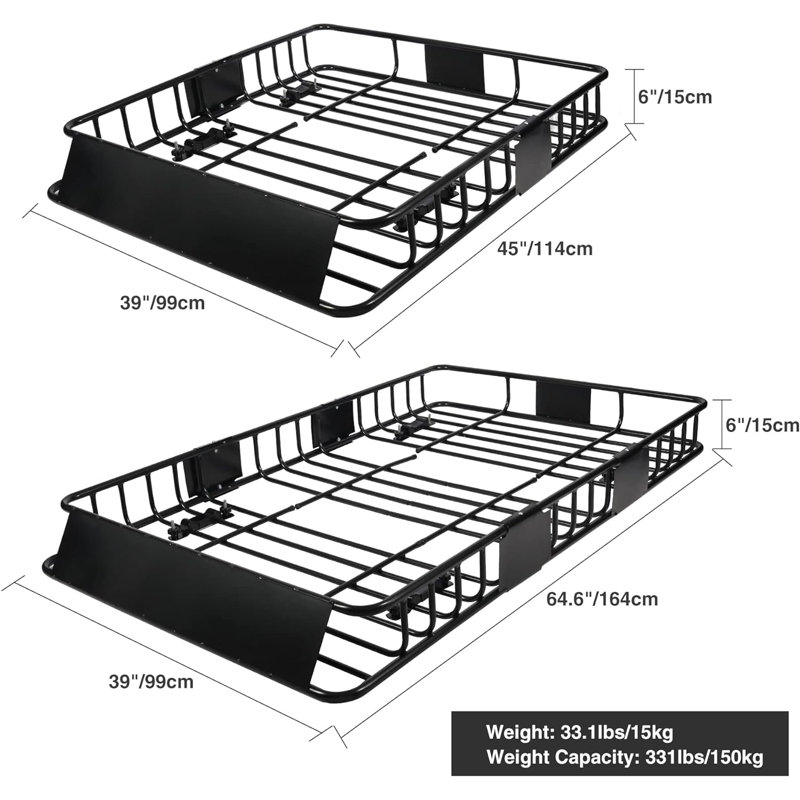Folding Metal Luggage Rack
