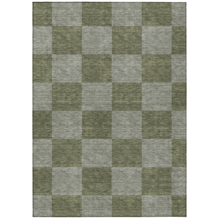 Machine Washable Indoor/Outdoor Micelotta ACN2345 Geometric Rug