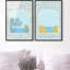 Mediterranean window set High-Gloss Frameless Acrylic Glass Wall Art Nautical & Beach Print by Oliver Gal, Ready to Hang, 10 x 15-19515103-249454376