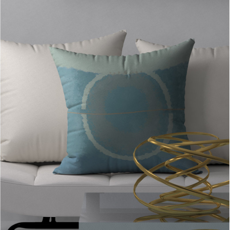 Reversible Throw Pillow, 18" x 18"