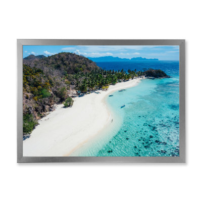 " Tropical Beach In The Philippines "