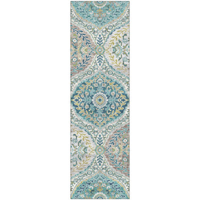 Premium Machine Washable Pinkston Panels Rug
