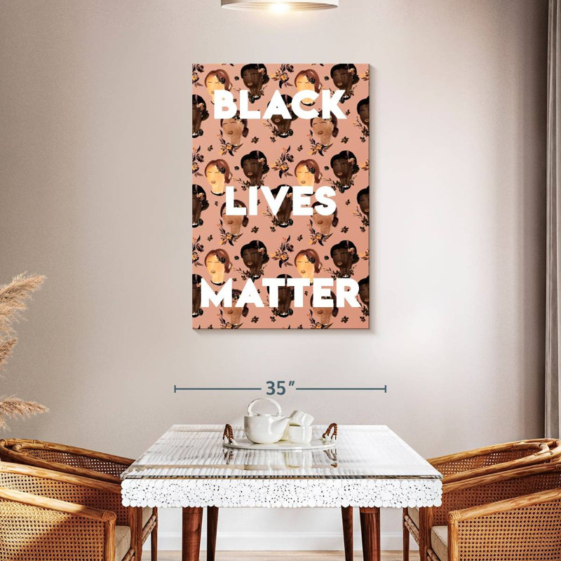 Affiche «Black Lives Matter» I, H 45 po x l 30 po