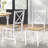 Omur 4 - Person Extendable Solid Wood Top Four Leg Base Dining Set-1495719571