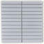 Color Wave Straight-Joint 6" x 1" Mosaic Field Tile in Twilight Blue-196507519