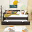 Lit de jour en bois avec lit gigogne Pearces-98209113-98209109