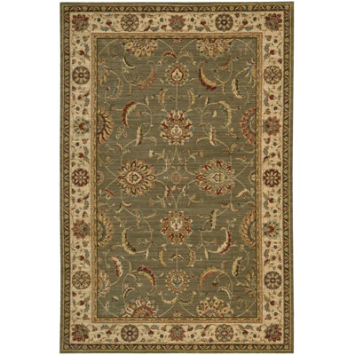 Bardwell Oriental Wool Area Rug