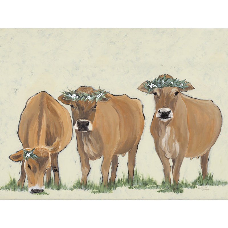 Home Is Where My Herd Is, impression sur toile, H 24 po x l 36 po