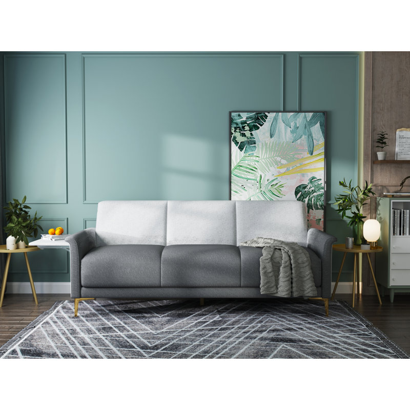 Haillie 80" Upholstered Flared Arm Sofa