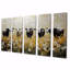 «Green and Brown Cow», ensemble d'art sur toile-617176103