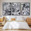Mélange noir et blanc I 3 pièces-1995023032-1995023033