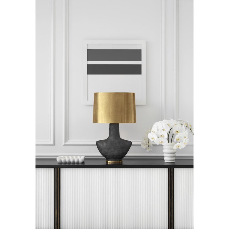 Kelly Wearstler Armato Small Table Lamp, Black