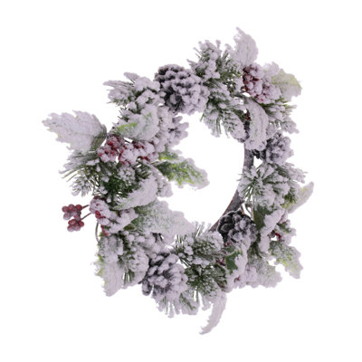 Faux Pine Foam 12'' Wreath