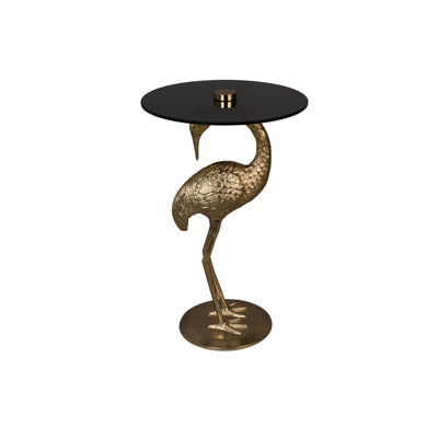 Crane Glass Single End Table