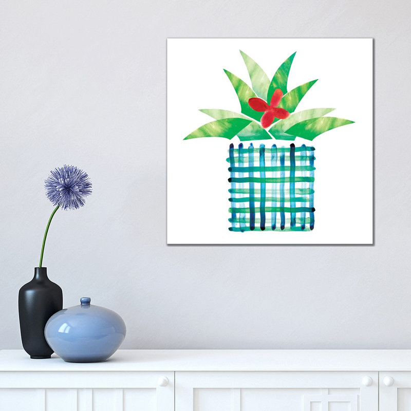 Colourful Cactus III by Northern Lights - Wrapped Canvas Painting, 45.72 cm H x 45.72 cm W