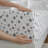 4-Piece 100% Cotton Flannel Printed Sheet Set,Black Snowflakes-122817856