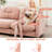 Pink 3 With , High Seat, , Chenille Fabric, For Relax Modular Comfortable Ideal Living Areas-1235411203